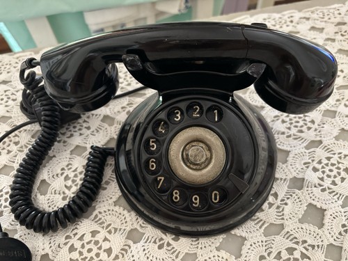 Antico telefono bachelite - telefono,