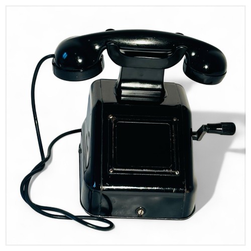 Telefono tavolo manovella - telefono,
