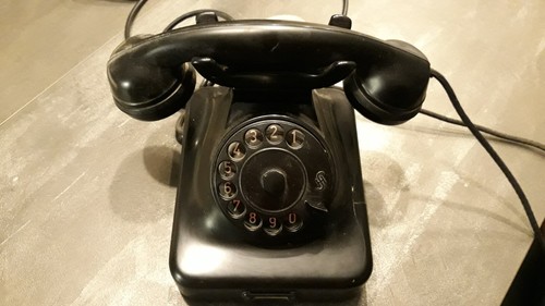 Telefono bachelite vintage - telefono,