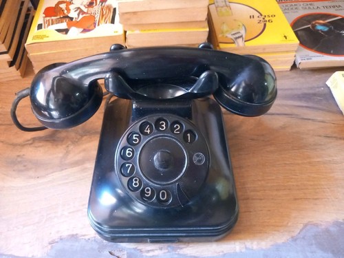 Telefono bachelite vintage - telefono,